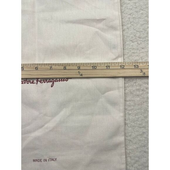 Authentic Salvatore Ferragamo 12" x 15" Dust Bag Storage Travel Duster Italy New - Picture 6 of 6